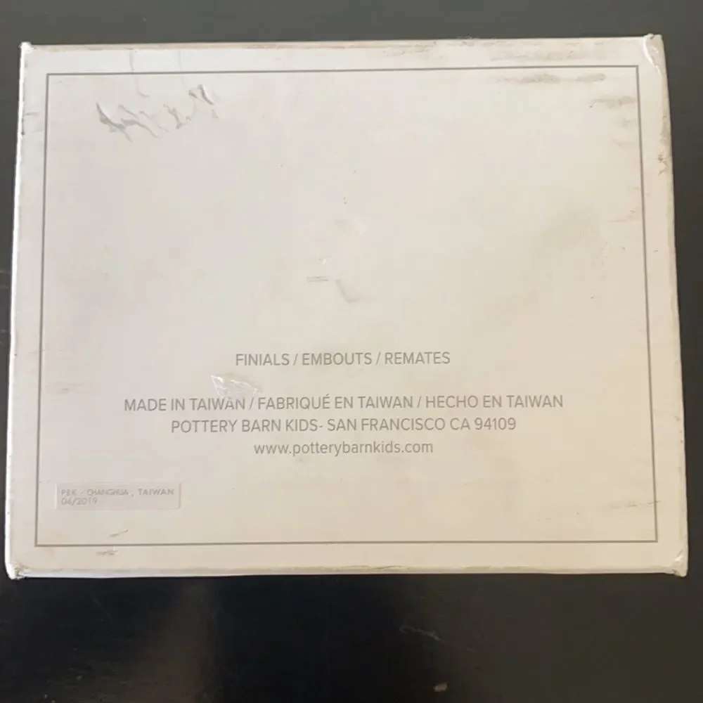 Pottery Barn Kids Acrylic Finials
